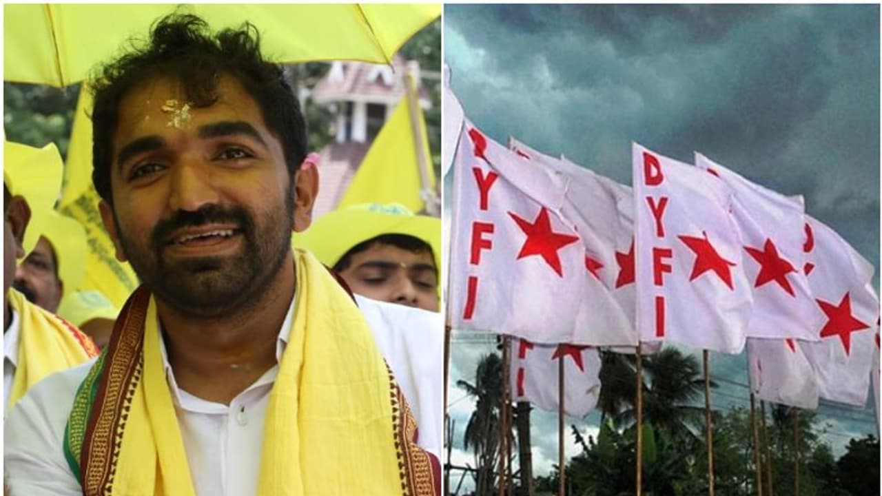 'പുതുപ്പള്ളി പ്രചാരണരംഗത്ത് കൊലക്കേസ് പ്രതി'; ചാണ്ടി ഉമ്മന് മറുപടി പറയണമെന്ന് ഡിവൈഎഫ്ഐ 'പുതുപ്പള്ളി പ്രചാരണരംഗത്ത് കൊലക്കേസ് പ്രതി'; ചാണ്ടി ഉമ്മന് മറുപടി പറയണമെന്ന് ഡിവൈഎഫ്ഐ