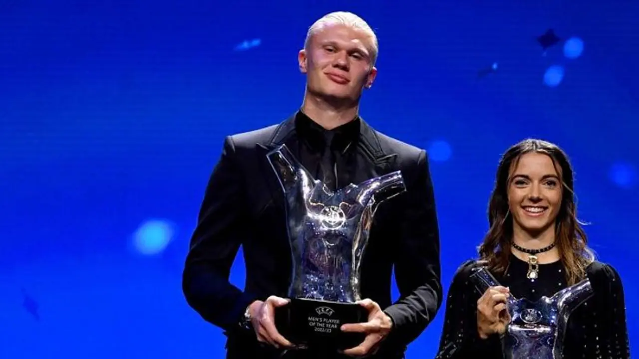 'Living the dream...' Man City's Erling Haaland wins UEFA Men's Player of the Year 2022 23 'Living the dream...' Man City's Erling Haaland wins UEFA Men's Player of the Year 2022 23