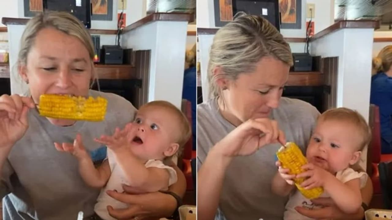 'അയ്യോ... അമ്മേ...'; കുഞ്ഞിന്റെ രസകരമായ വീഡിയോ വൈറലാകുന്നു... 'അയ്യോ... അമ്മേ...'; കുഞ്ഞിന്റെ രസകരമായ വീഡിയോ വൈറലാകുന്നു...