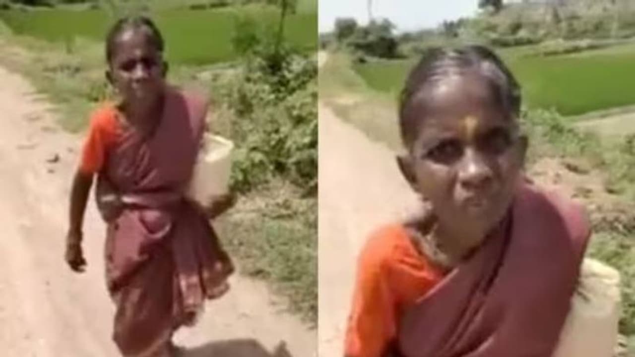 സഹോദരന് രാഖി കെട്ടുന്നതിന് വേണ്ടി എട്ടുകിലോമീറ്റർ പൊള്ളുന്ന വെയിലിൽ ന​ഗ്നപാദയായി നടന്ന് 80 കാരി