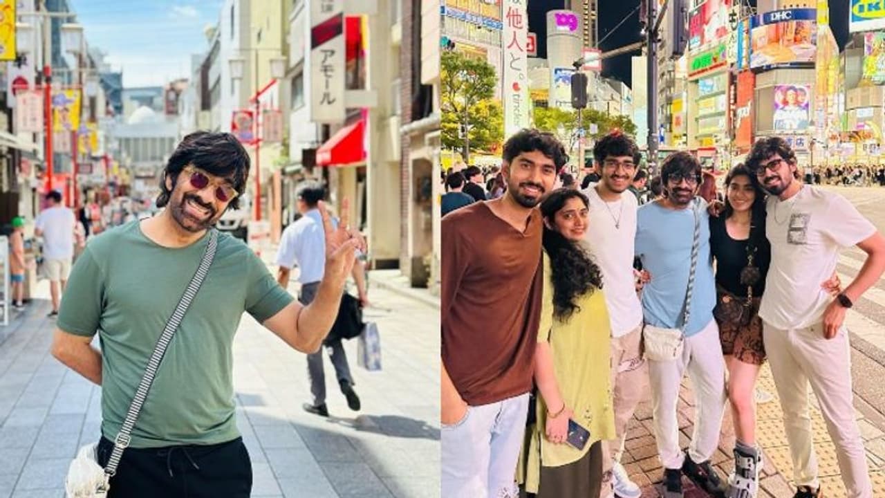 ఫ్యామిలీ ట్రిప్ లో ఎంజాయ్ చేస్తున్న మాస్ మహారాజ్, సోషల్ మీడియాలో పోస్ట్ చేసిన రవితేజ ఫ్యామిలీ ట్రిప్ లో ఎంజాయ్ చేస్తున్న మాస్ మహారాజ్, సోషల్ మీడియాలో పోస్ట్ చేసిన రవితేజ