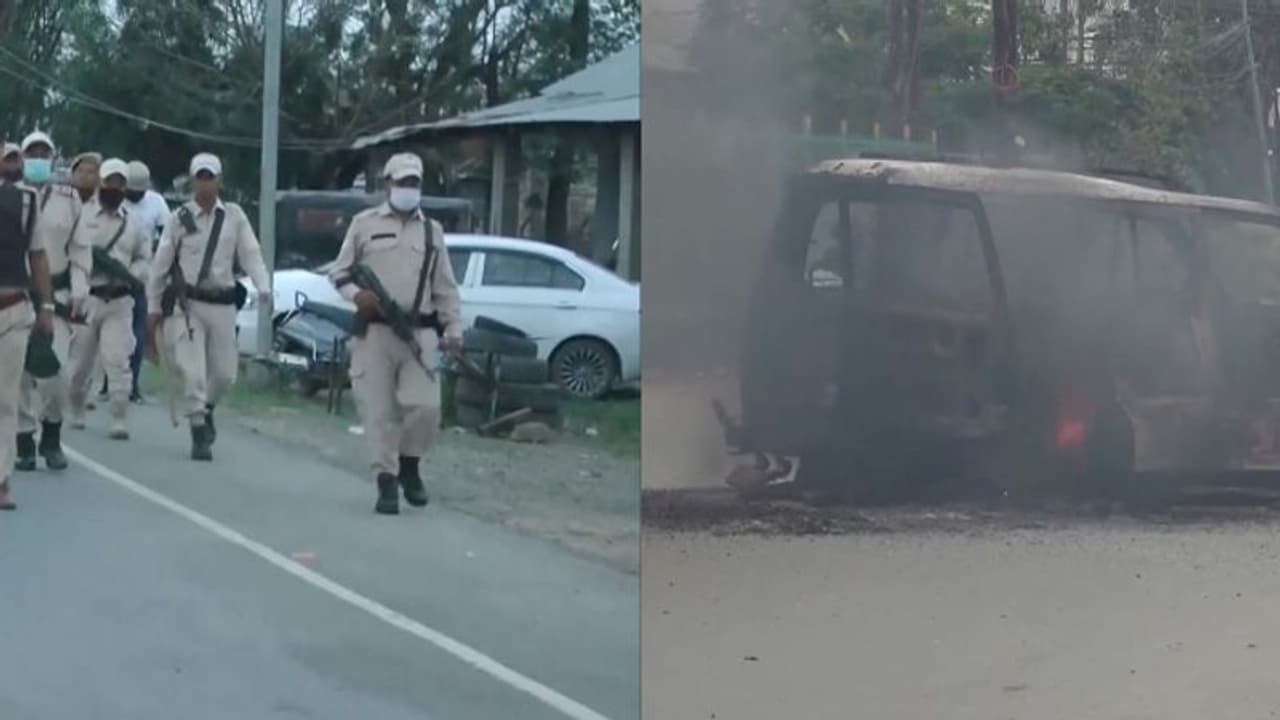 മണിപ്പൂരിൽ വീണ്ടും വെടിവയ്പ്പ്: ഒരാള്‍ക്ക് പരിക്ക്, ന്യൂ ലാംബുലേനിലെ കുക്കി കുടുംബങ്ങളെ ഒഴിപ്പിച്ചു