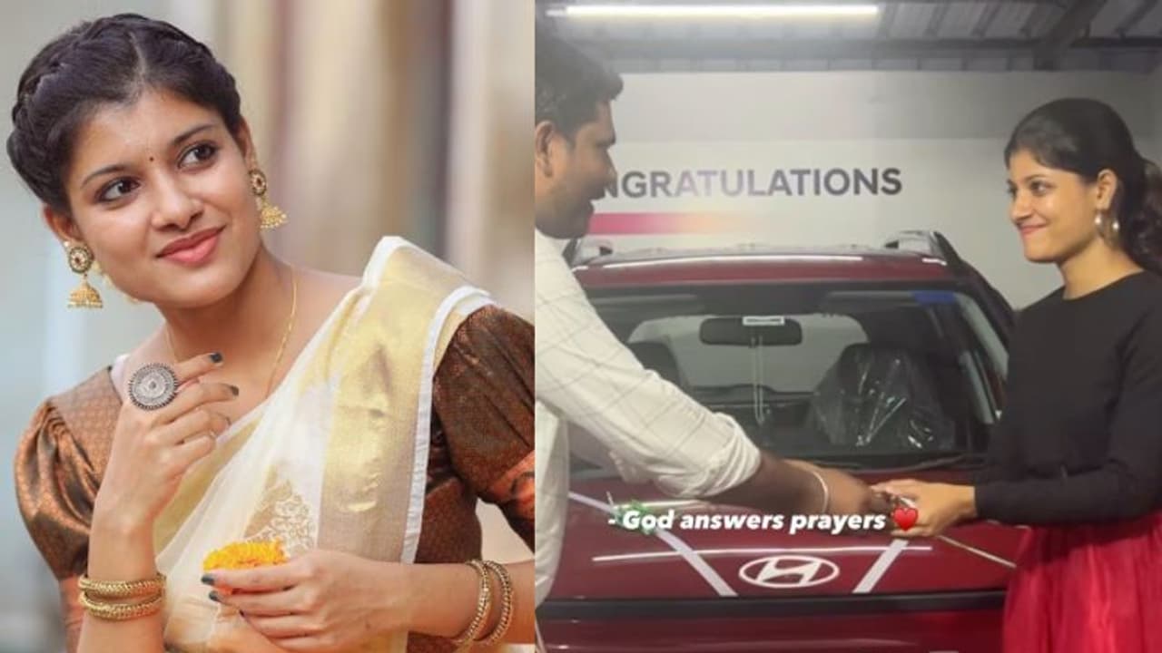 கனவுபோல் உள்ளது... புது கார் வாங்கிய குஷியில் குக் வித் கோமாளி மோனிஷா அதோட விலை இத்தனை லட்சமா? கனவுபோல் உள்ளது... புது கார் வாங்கிய குஷியில் குக் வித் கோமாளி மோனிஷா அதோட விலை இத்தனை லட்சமா?