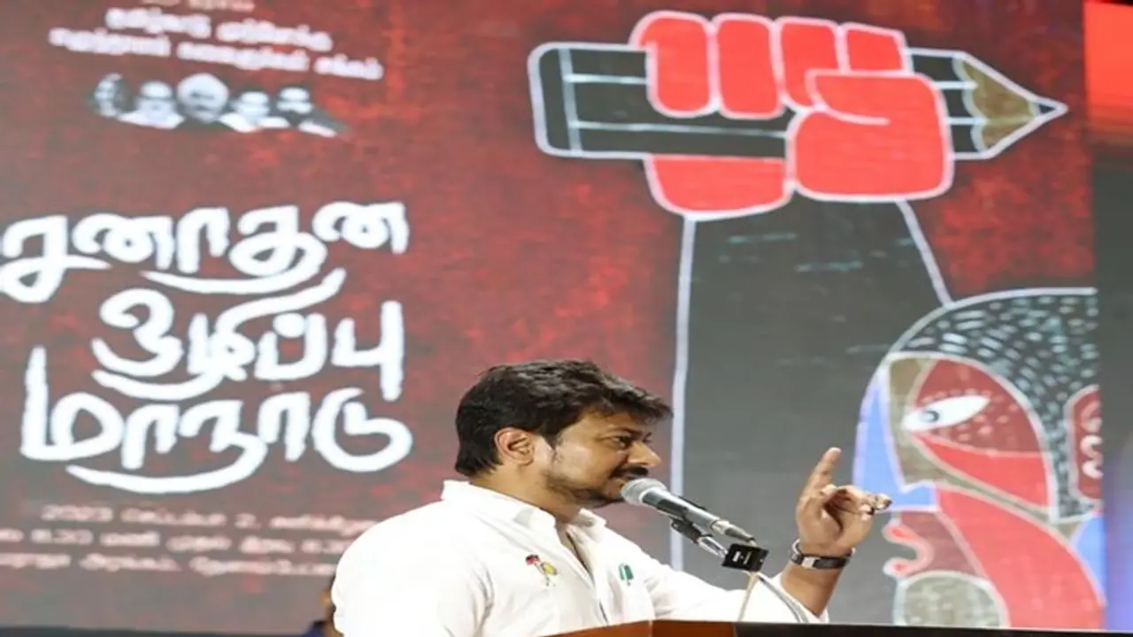 சானாதனத்தை ஒழிக்க வேண்டும்: வலுக்கும் எதிர்ப்பு உதயநிதி பதிலடி!