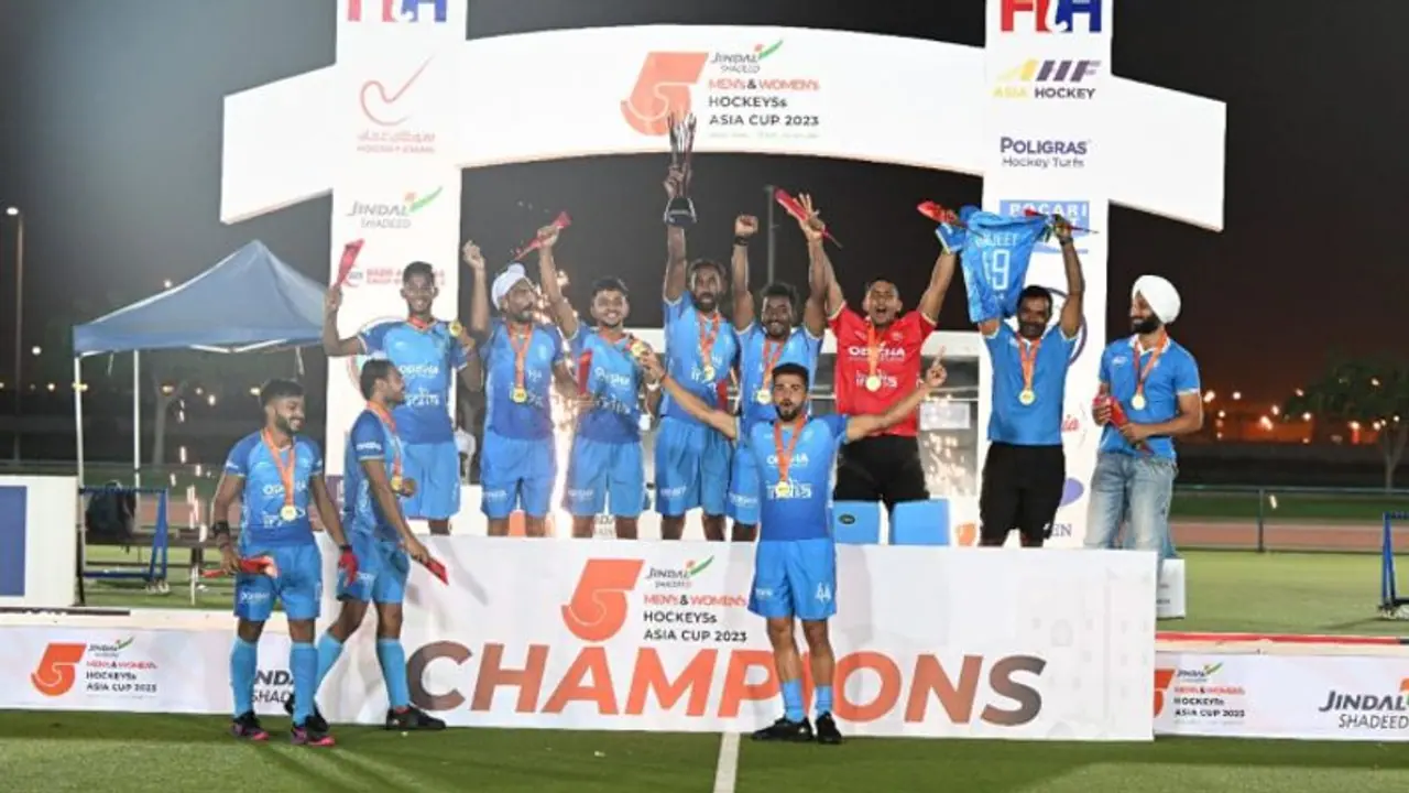 Men’s Asian Hockey 5s World Cup qualifier: ஆசிய ஆண்கள் 5 பேர் ஹாக்கி – இந்தியா சாம்பியன்! Men’s Asian Hockey 5s World Cup qualifier: ஆசிய ஆண்கள் 5 பேர் ஹாக்கி – இந்தியா சாம்பியன்!