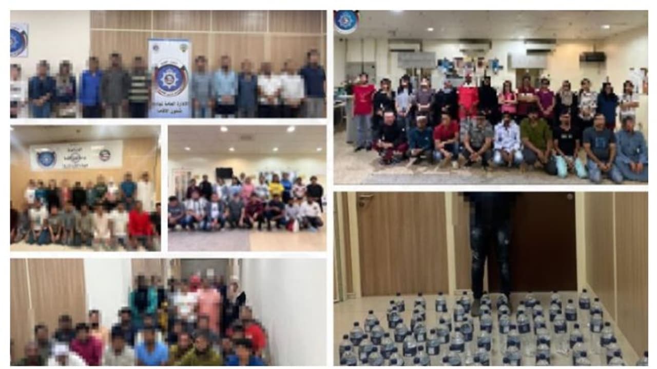 നിയമലംഘകരെ കണ്ടെത്താനുള്ള പരിശോധനകള് ശക്തമായി തുടരുന്നു; 104 പ്രവാസികള് അറസ്റ്റില് നിയമലംഘകരെ കണ്ടെത്താനുള്ള പരിശോധനകള് ശക്തമായി തുടരുന്നു; 104 പ്രവാസികള് അറസ്റ്റില്