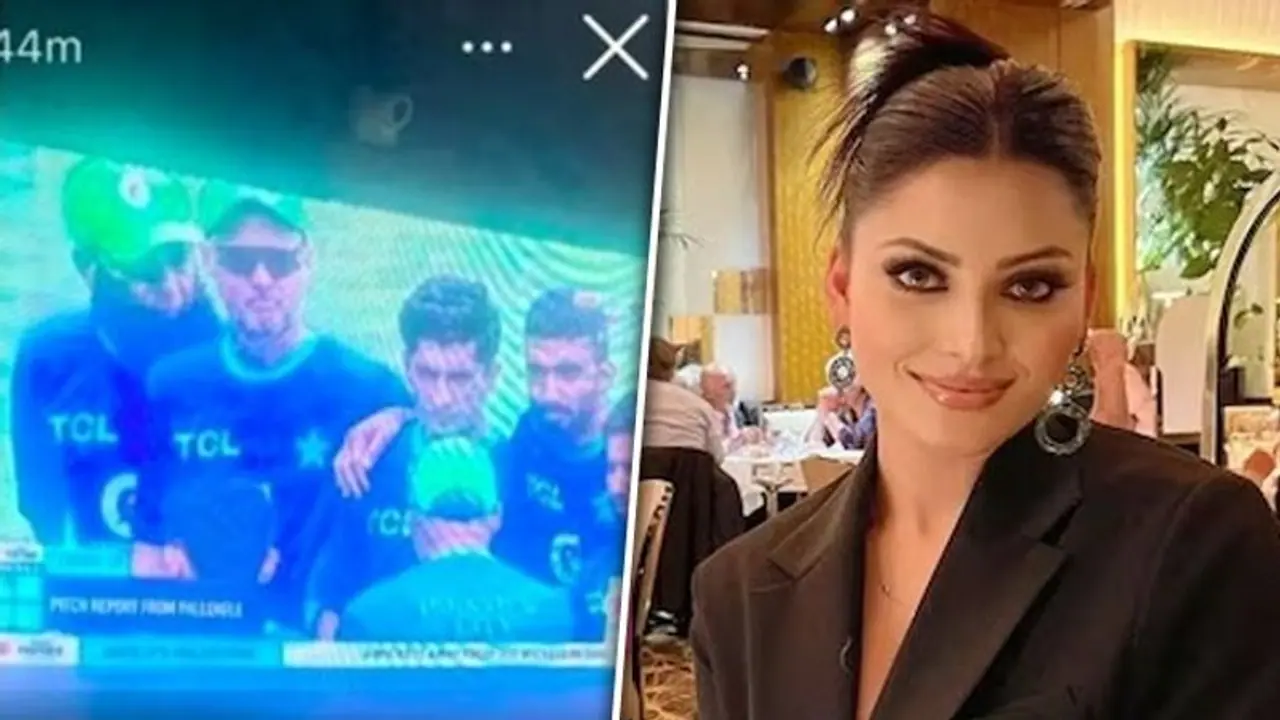 Urvashi Rautela brutally attacked by netizens for sharing Pakistani cricketer Naseem Shah's photo