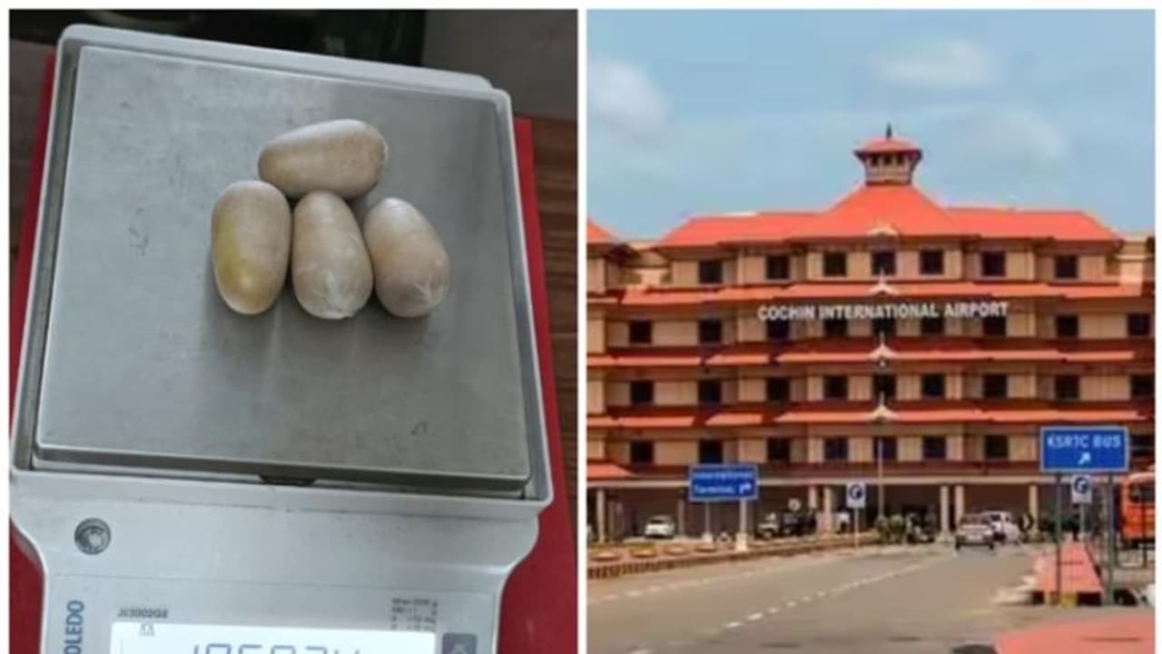 ക്യാപ്സൂൾ രൂപത്തിൽ ശരീരത്തിലൊളിപ്പിച്ച് കടത്താൻ ശ്രമം; നെടുമ്പാശേരിയിൽ ഒരു കിലോ സ്വർണം പിടികൂടി