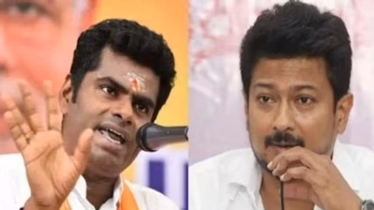 Sanatana Dharma row: BJP's Annamalai dubs Udhayanidhi Stalin as South India's 'Pappu' WATCH Sanatana Dharma row: BJP's Annamalai dubs Udhayanidhi Stalin as South India's 'Pappu' WATCH