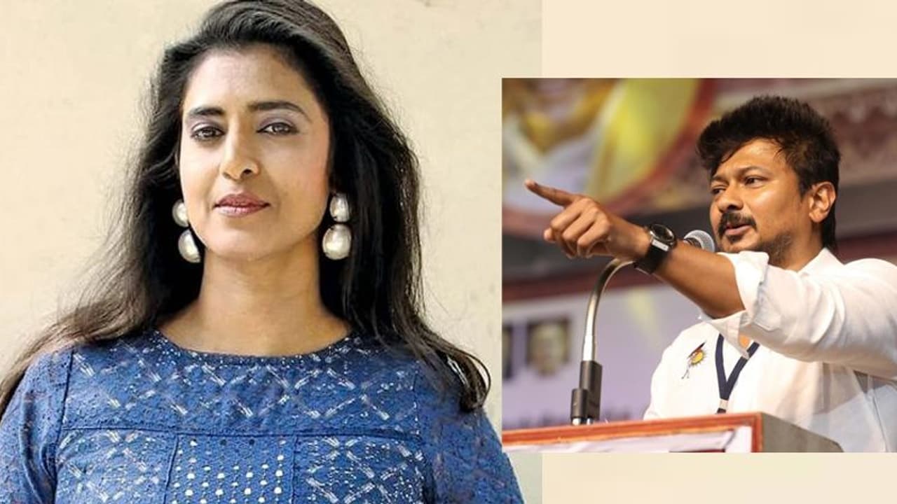 ఉదయనిధి స్టాలిన్పై కస్తూరీ ఫైర్.. మెగాపవర్ స్టార్ రామ్ చరణ్ ట్వీట్ వైరల్ ఉదయనిధి స్టాలిన్పై కస్తూరీ ఫైర్.. మెగాపవర్ స్టార్ రామ్ చరణ్ ట్వీట్ వైరల్