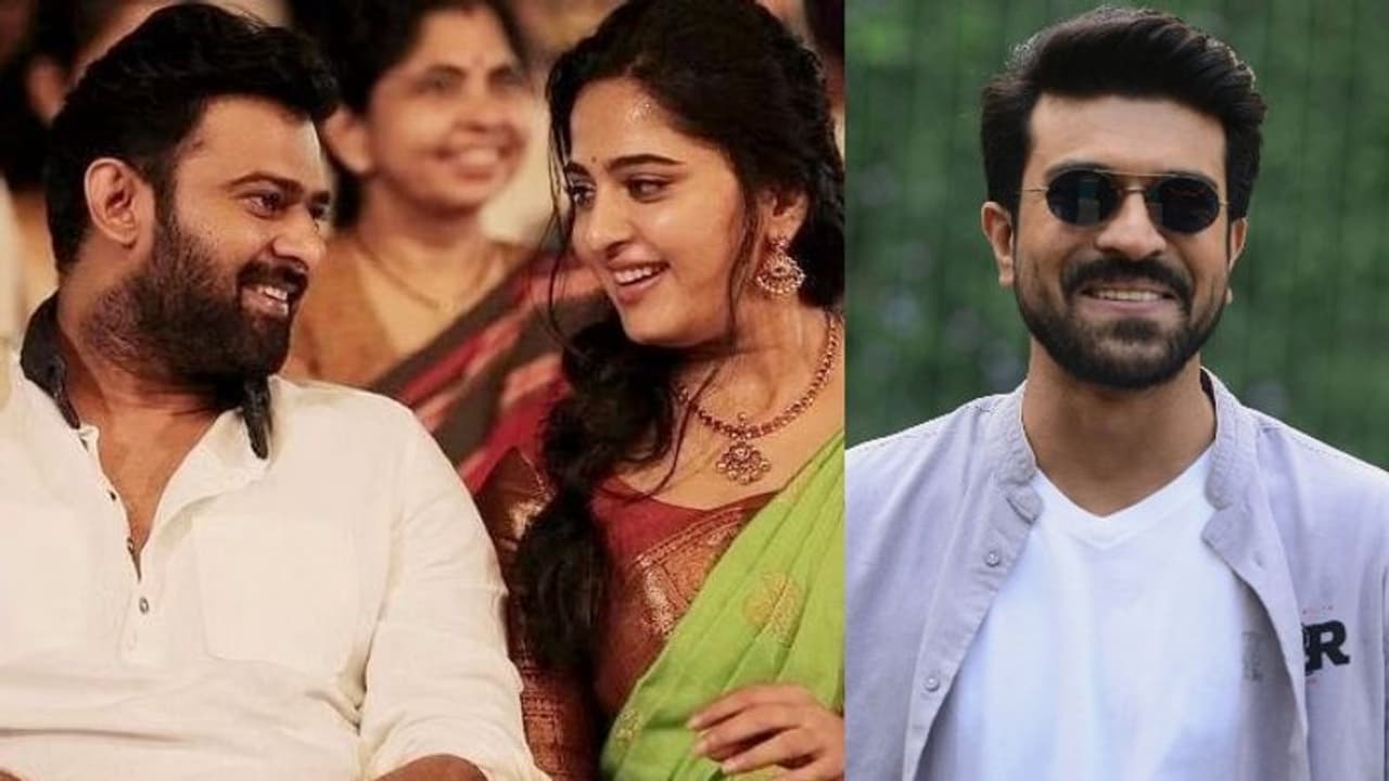 ప్రభాస్ కి అనుష్క ఛాలెంజ్ విసిరితే రాంచరణ్ బుక్కయ్యాడుగా.. రెబల్ స్టార్ కి స్వీటీ గురించి ఆ సంగతే తెలియదట 