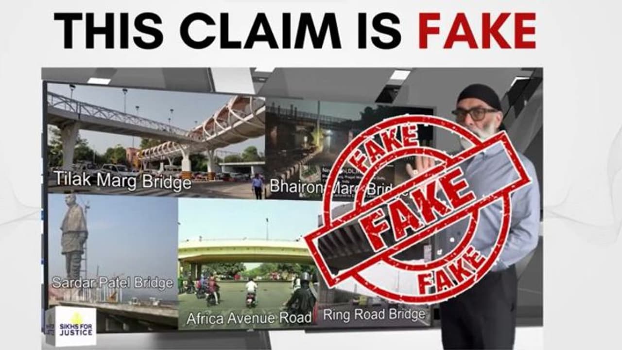 SFJ lie busted; Govt says no pro Khalistan posters at places that G20 delegates would visit SFJ lie busted; Govt says no pro Khalistan posters at places that G20 delegates would visit