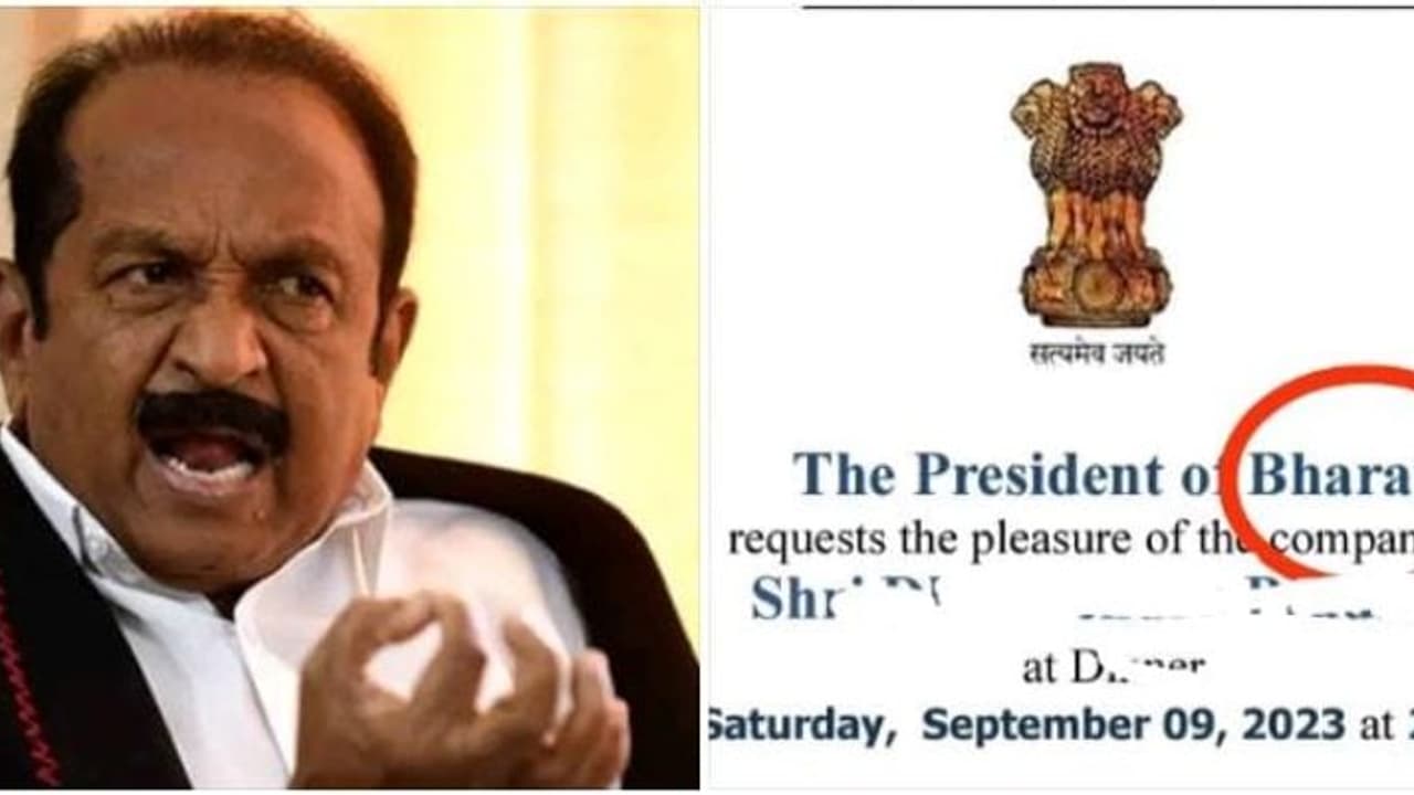 இந்தியாவின் பெயரை பாரதம் என மாற்றுவதா.? இந்து ராஷ்டிரம் அமைப்பதற்கான முதல் அத்தியாயம் பாஜகவை விளாசும் வைகோ 