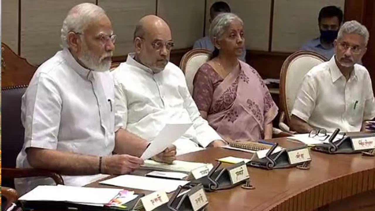 PM Modi cabinet meeting