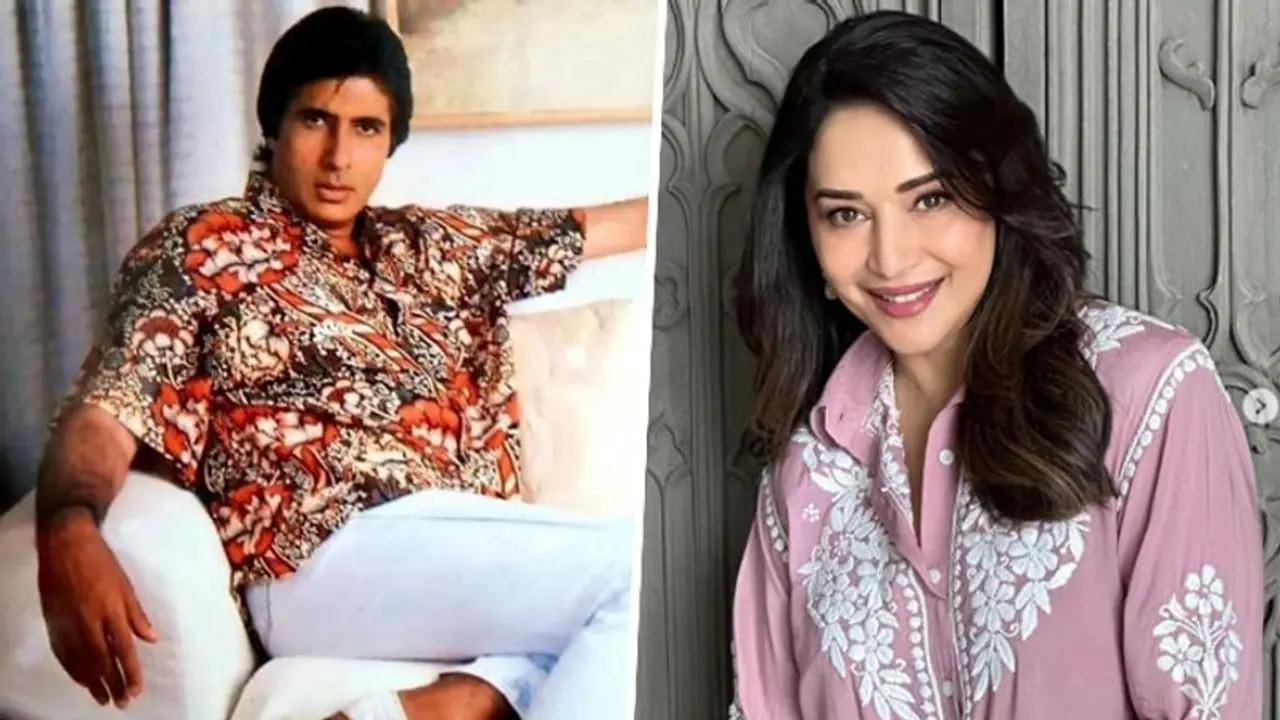 Madhuri Dixit was on verge of quitting film with Amitabh Bachchan as she was asked to wear bra on screen Madhuri Dixit was on verge of quitting film with Amitabh Bachchan as she was asked to wear bra on screen