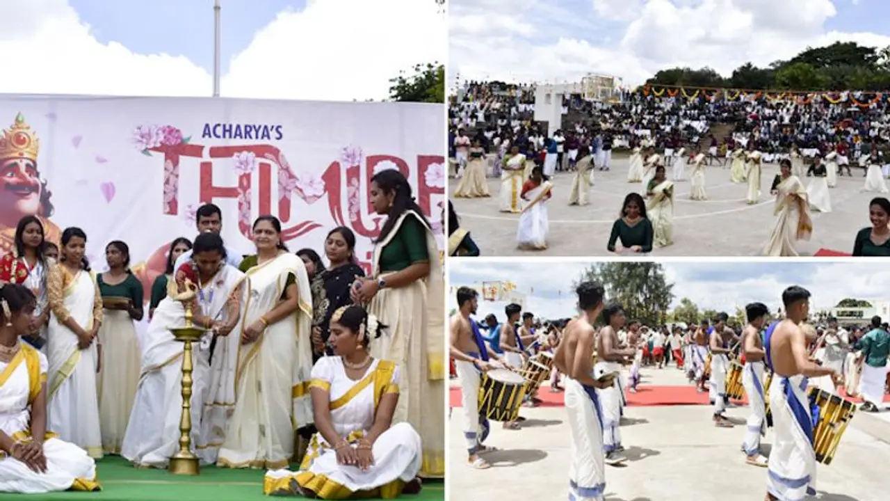 Onam: Specially, differently celebrated Acharya Sanstha Onam: Specially, differently celebrated Acharya Sanstha