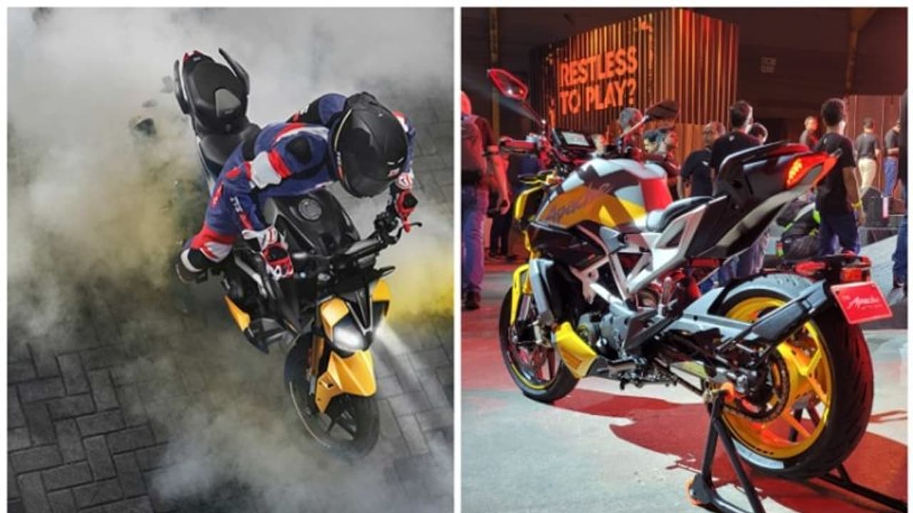  ചെരിഞ്ഞാലും വീഴില്ല, പുത്തൻ ടിവിഎസ് അപ്പാഷെ വിസ്‍മയമാകുന്നത് എങ്ങനൊക്കെയെന്നോ!