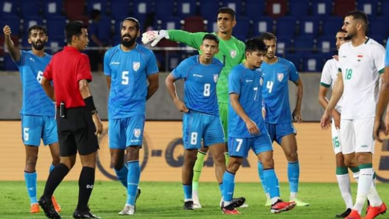 രണ്ട് തവണ മുന്നിലെത്തി! പെനാല്റ്റി ഷൂട്ടൗട്ടില് എല്ലാം അവസാനിച്ചു; ശക്തരായ ഇറാഖിനോട് തോറ്റ് ഇന്ത്യ പുറത്ത് രണ്ട് തവണ മുന്നിലെത്തി! പെനാല്റ്റി ഷൂട്ടൗട്ടില് എല്ലാം അവസാനിച്ചു; ശക്തരായ ഇറാഖിനോട് തോറ്റ് ഇന്ത്യ പുറത്ത്