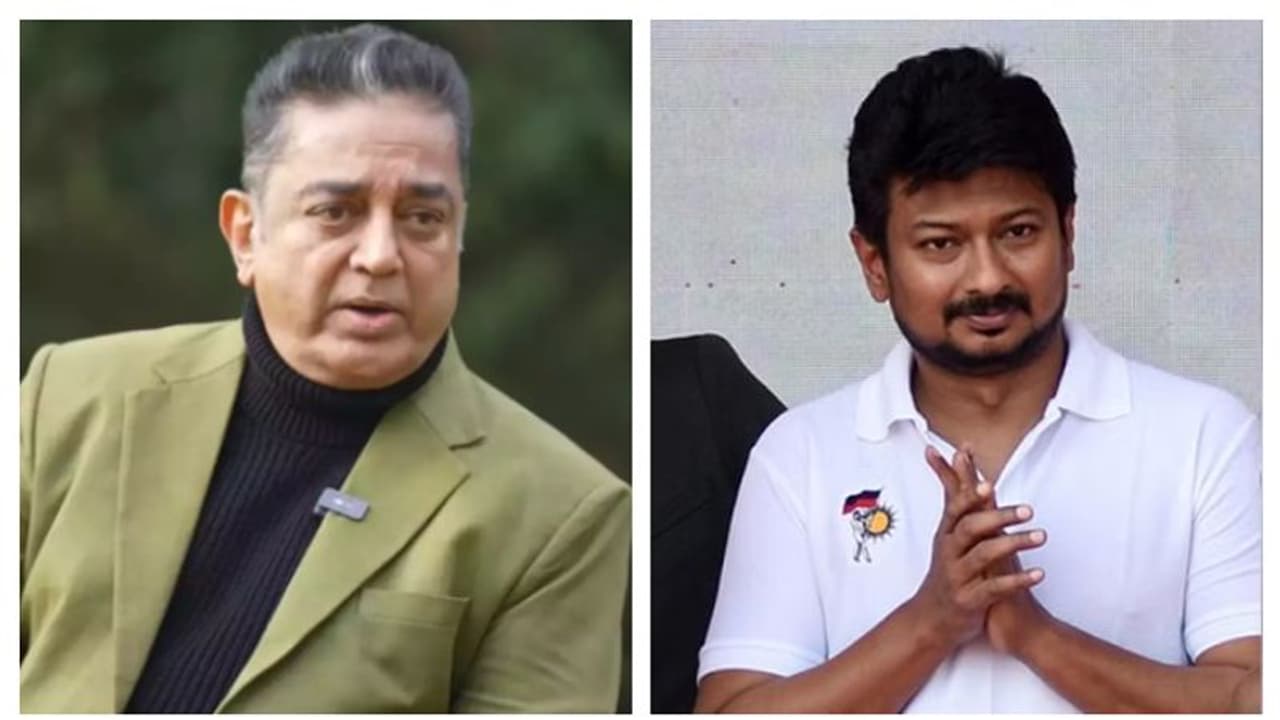 സനാതന ധർമ വിവാദം; ഭീഷണിയല്ല വേണ്ടത്, വിയോജിക്കുന്നെങ്കിൽ സംവാദമാകണം, ഉദയനിധിക്ക് പിന്തുണയുമായി കമൽഹാസൻ സനാതന ധർമ വിവാദം; ഭീഷണിയല്ല വേണ്ടത്, വിയോജിക്കുന്നെങ്കിൽ സംവാദമാകണം, ഉദയനിധിക്ക് പിന്തുണയുമായി കമൽഹാസൻ