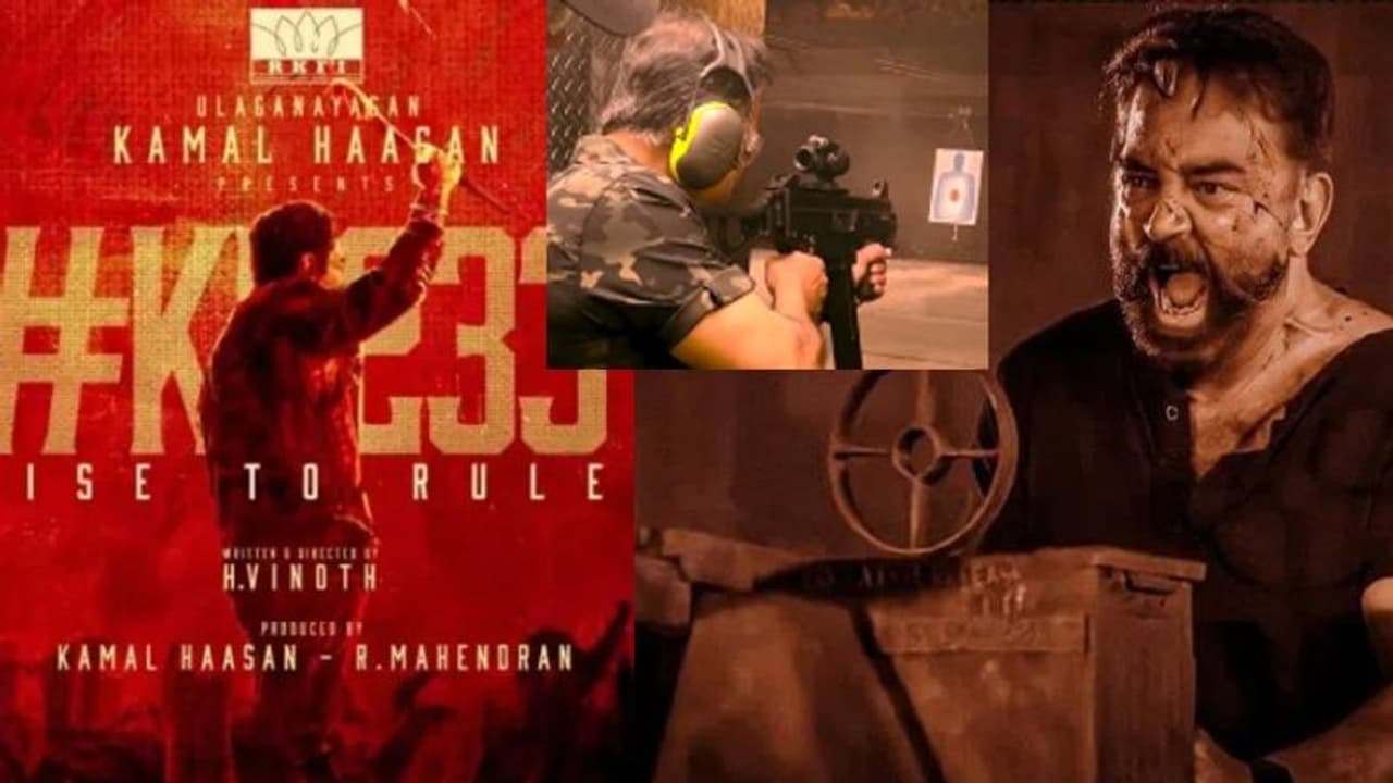 60 ఏళ్ళ వయస్సులో మెషన్ గన్స్ తో కమల్ హాసన్ సాహసం, ఏ సినిమా కోసం..? 60 ఏళ్ళ వయస్సులో మెషన్ గన్స్ తో కమల్ హాసన్ సాహసం, ఏ సినిమా కోసం..?