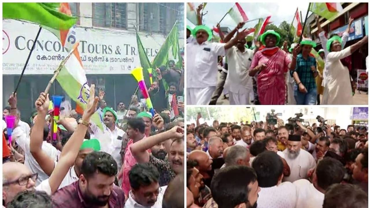 പുതുപ്പള്ളിയിൽ ആവേശക്കൊടിയേറ്റം; ചാണ്ടി ഉമ്മനെ ഉമ്മവെച്ച് ലാളിച്ച് അണികള് പുതുപ്പള്ളിയിൽ ആവേശക്കൊടിയേറ്റം; ചാണ്ടി ഉമ്മനെ ഉമ്മവെച്ച് ലാളിച്ച് അണികള്