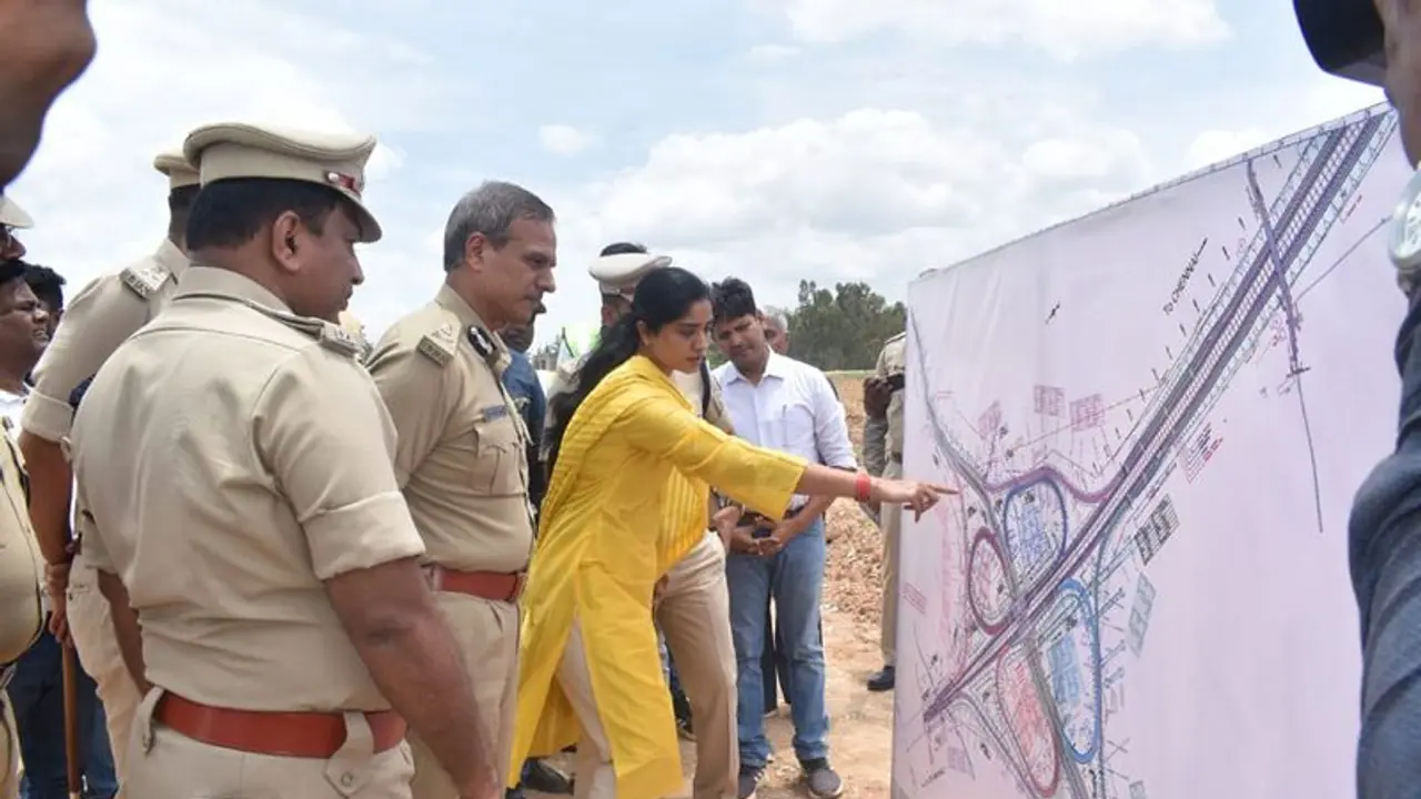 ಬೆಂಗಳೂರು ಚೆನೈ ಹೈವೇ ಪರಿಶೀಲಿಸಿದ ಎಡಿಜಿಪಿ ಅಲೋಕ್ ಕುಮಾರ್: ಅಪಘಾತಗಳು ತಡೆಯಲು ಸೂಚನೆ