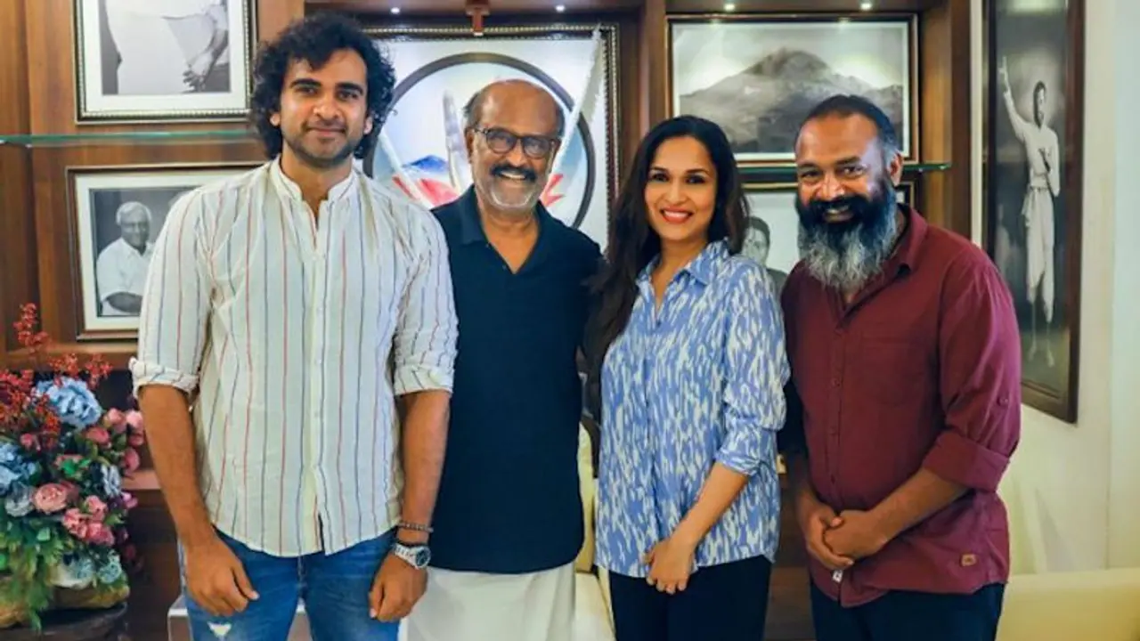 Soundarya Rajinikanth set to make a comeback as producer; seeks blessing from Jailer star