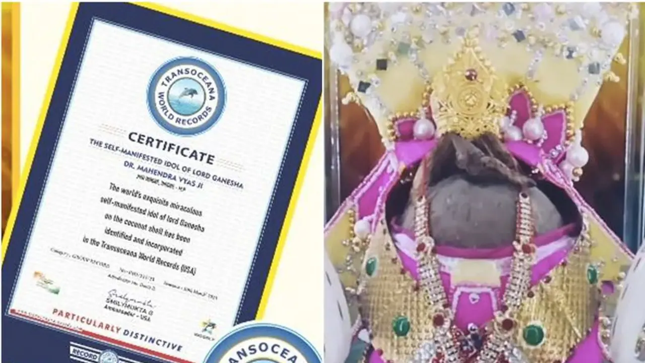 Ganesh Chaturthi 2023: All about Indore's 'coconut Ganesha' that got recognition from US records body