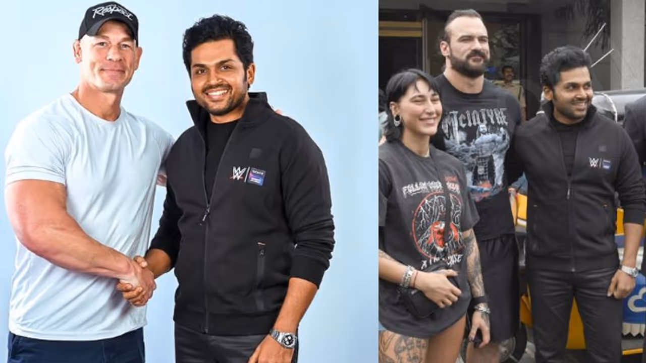 ஜப்பானோடு கைகுலுக்கிய John Cena.. WWE பிரபலங்களுடன் வலம்வரும் நடிகர் கார்த்தி என்ன சார் நடக்குது?