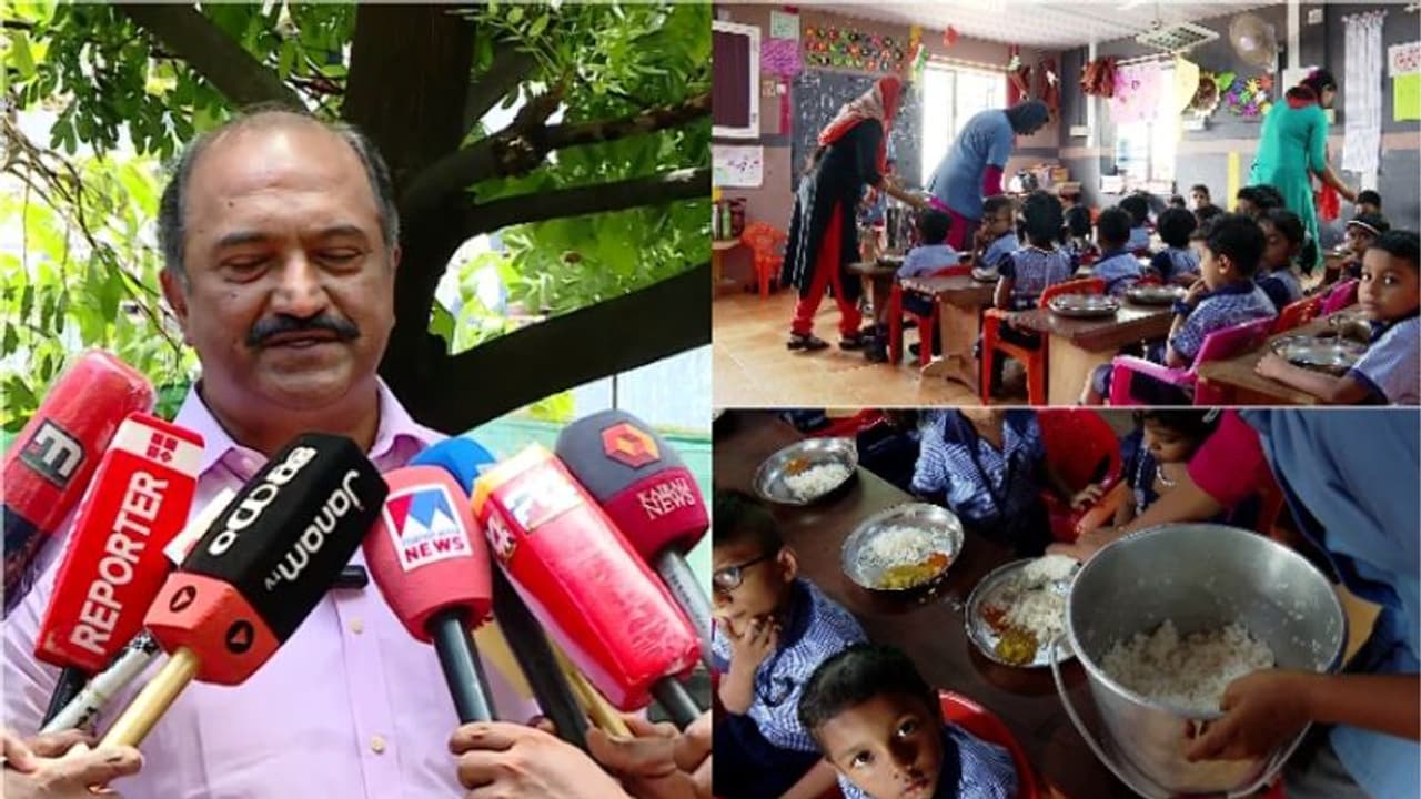  ഉച്ചഭക്ഷണപദ്ധതിയെ ചൊല്ലി കേന്ദ്രസംസ്ഥാന പോര്'സാങ്കേതികത്വം പറഞ്ഞ് കേന്ദ്രം പണം മുടക്കുന്നു'കെഎന്‍ബാലഗോപാല്‍