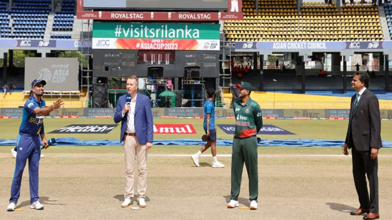 Sri Lanka vs Bangladesh: எப்படியாவது ஜெயிக்க வேண்டும், ஒரு பவுலரை களமிறக்கிய வங்கதேசம் பவுலிங் தேர்வு! Sri Lanka vs Bangladesh: எப்படியாவது ஜெயிக்க வேண்டும், ஒரு பவுலரை களமிறக்கிய வங்கதேசம் பவுலிங் தேர்வு!