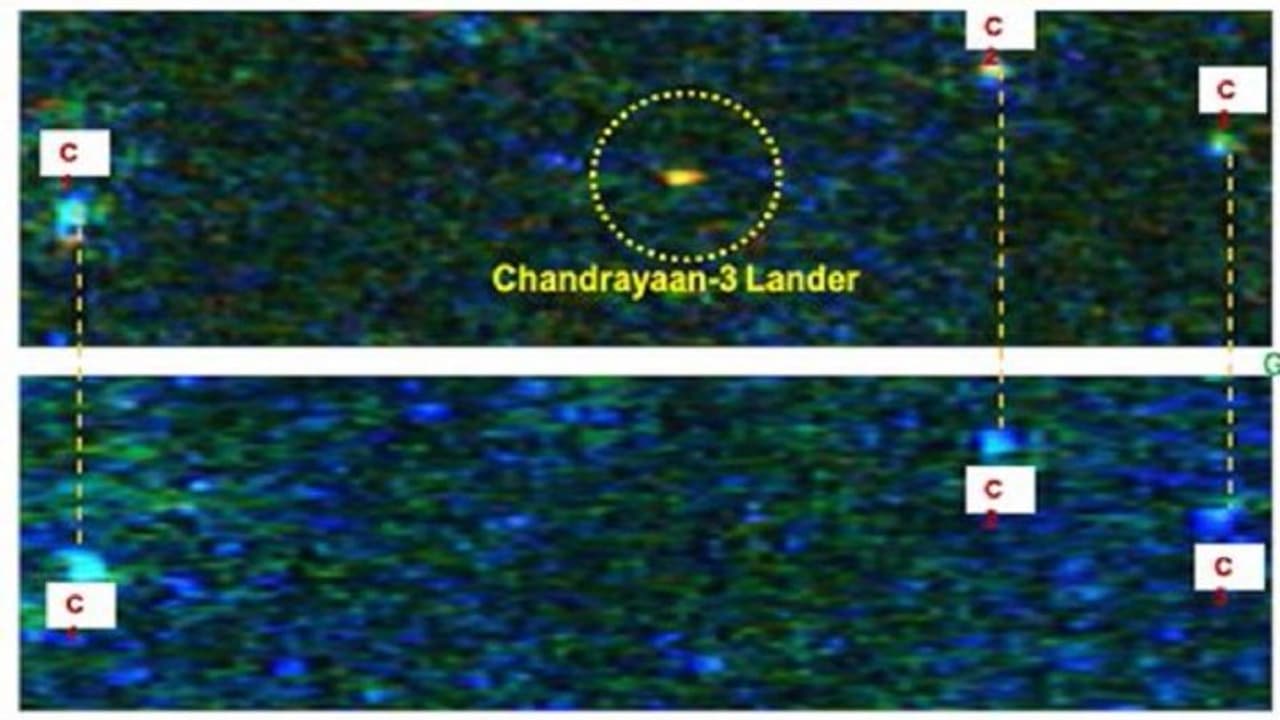 జాబిల్లిపై విశ్రాంతి తీసుకుంటున్న విక్రమ్ ను ఫొటో తీసిన చంద్రయాన్ 2 ఆర్బిటాల్.. ల్యాండర్ ఇప్పుడెలా ఉందంటే ? జాబిల్లిపై విశ్రాంతి తీసుకుంటున్న విక్రమ్ ను ఫొటో తీసిన చంద్రయాన్ 2 ఆర్బిటాల్.. ల్యాండర్ ఇప్పుడెలా ఉందంటే ?