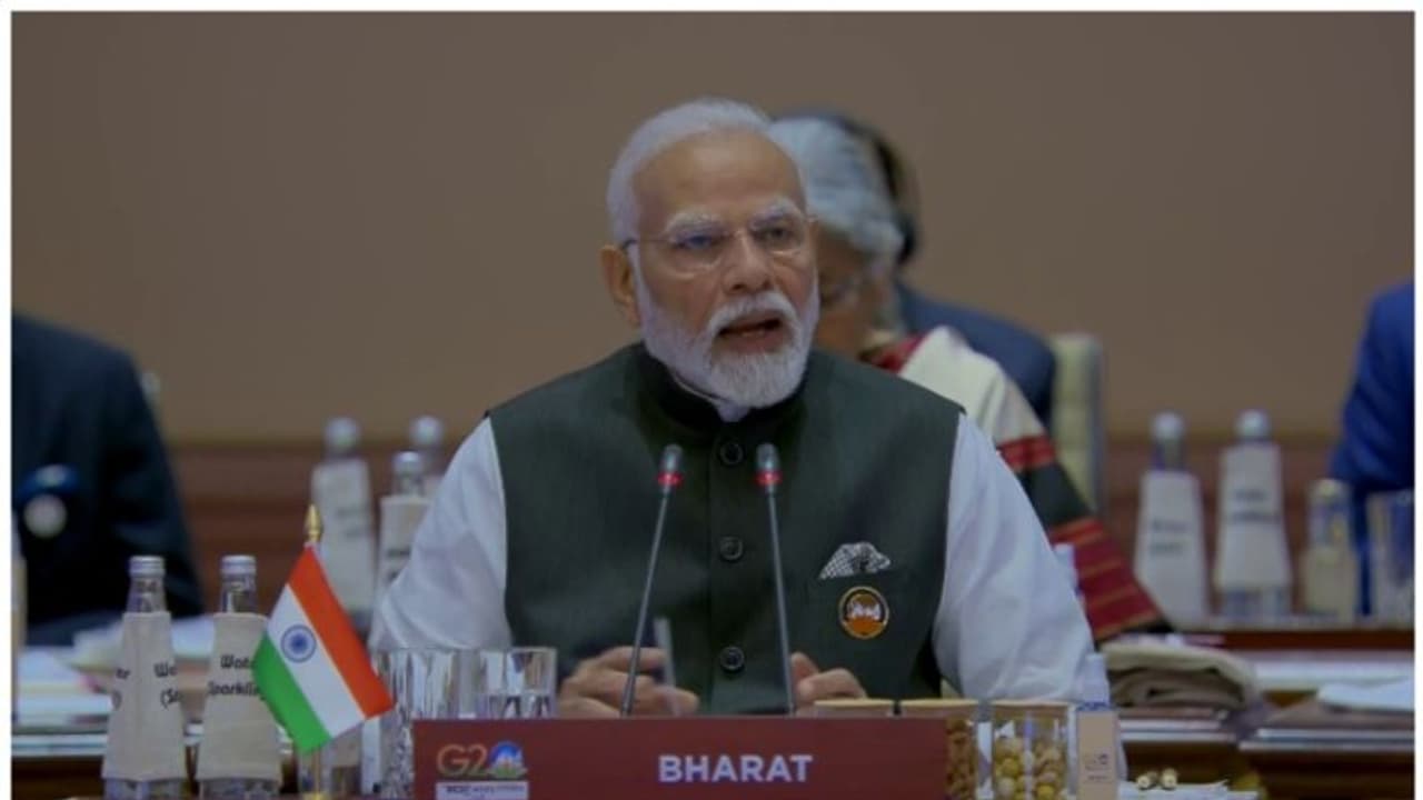 ഇന്ത്യ ​ഗൾഫ് യൂറോപ്പ് സാമ്പത്തിക ഇടനാഴി പ്രഖ്യാപിച്ചു; രാജ്യങ്ങളെ ബന്ധിപ്പിക്കുകയാണ് പ്രഥമ പരി​ഗണനയെന്ന് മോദി