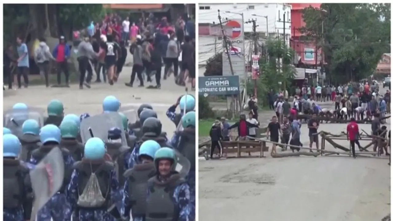 മണിപ്പൂരിൽ വീണ്ടും കലാപം; ഏറ്റുമുട്ടലില് 3 പേര് കൊല്ലപ്പെട്ടു; 80 ലേറെ പേർക്ക് പരിക്ക് മണിപ്പൂരിൽ വീണ്ടും കലാപം; ഏറ്റുമുട്ടലില് 3 പേര് കൊല്ലപ്പെട്ടു; 80 ലേറെ പേർക്ക് പരിക്ക്