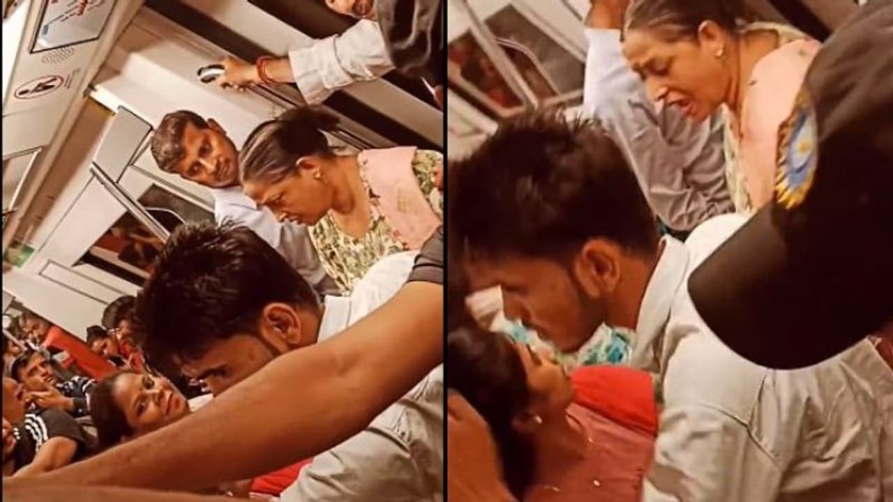 ഇതൊന്നും ഇവിടെ നടക്കില്ല, യുവതിക്കുനേരെ ആക്രോശിച്ച് യാത്രക്കാരി, ദില്ലി മെട്രോയില് സംഭവിച്ചത് വീഡിയോ ഇതൊന്നും ഇവിടെ നടക്കില്ല, യുവതിക്കുനേരെ ആക്രോശിച്ച് യാത്രക്കാരി, ദില്ലി മെട്രോയില് സംഭവിച്ചത് വീഡിയോ