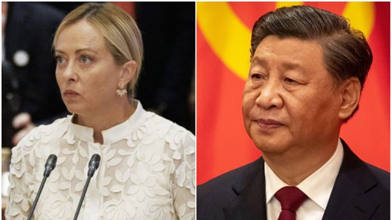 ജി20 ഇഫക്ടോ...; ചൈനയുടെ സ്വപ്ന പദ്ധതിയിൽ നിന്ന് പിന്മാറാനൊരുങ്ങി ഇറ്റലി, സൂചന നൽകി ജോർജിയ മെലോണി ജി20 ഇഫക്ടോ...; ചൈനയുടെ സ്വപ്ന പദ്ധതിയിൽ നിന്ന് പിന്മാറാനൊരുങ്ങി ഇറ്റലി, സൂചന നൽകി ജോർജിയ മെലോണി