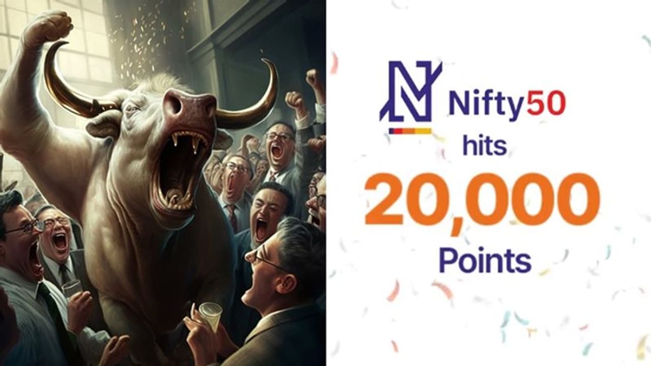 ಜಿ20ಯಿಂದ ಷೇರುಪೇಟೆ ಏರಿಕೆ: ಮೊದಲ ಬಾರಿ 20 ಸಾವಿರ ತಲುಪಿದ ನಿಫ್ಟಿ ಜಿ20ಯಿಂದ ಷೇರುಪೇಟೆ ಏರಿಕೆ: ಮೊದಲ ಬಾರಿ 20 ಸಾವಿರ ತಲುಪಿದ ನಿಫ್ಟಿ