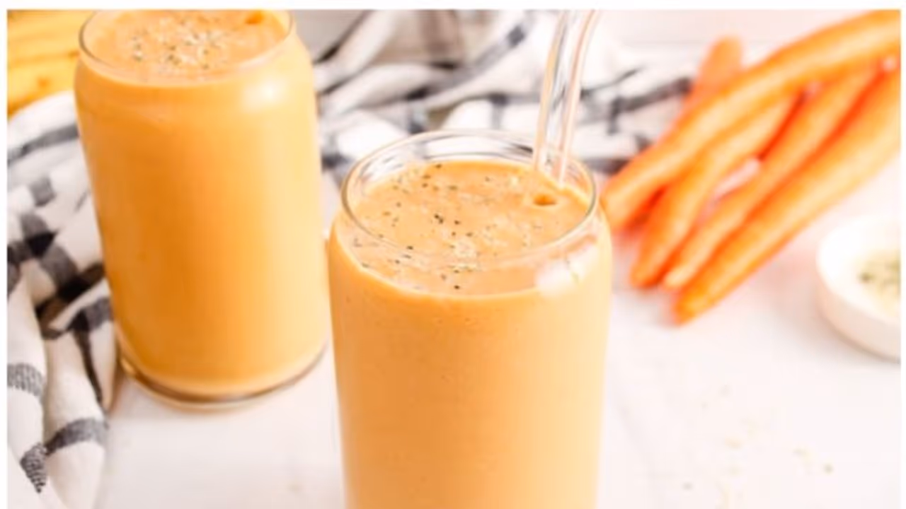 ക്യാരറ്റ് കൊണ്ടൊരു രുചികരമായ മിൽക്ക് ഷേക്ക് ; ഈസി റെസിപ്പി ക്യാരറ്റ് കൊണ്ടൊരു രുചികരമായ മിൽക്ക് ഷേക്ക് ; ഈസി റെസിപ്പി