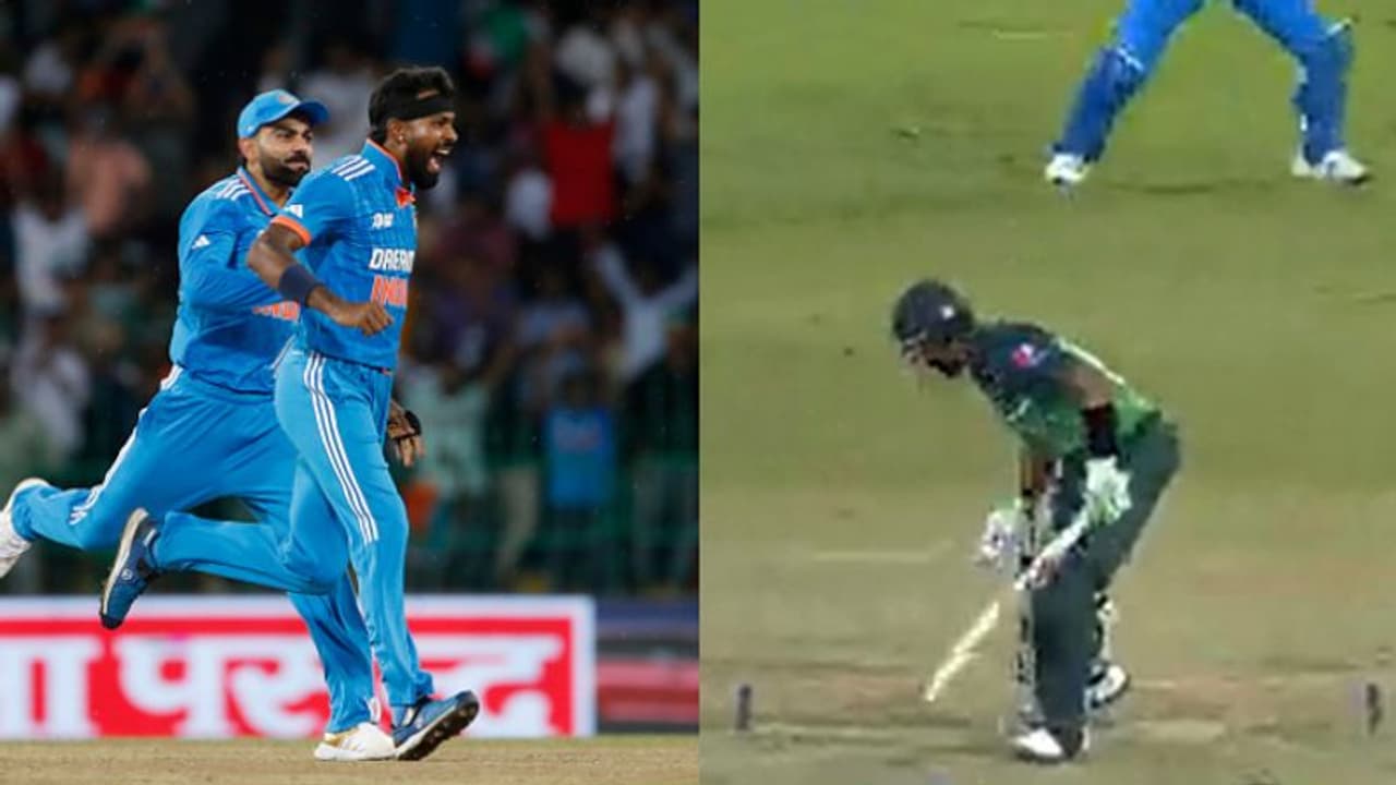 ബാബറിന്റെ കിളി പറത്തിയ ഹാര്ദ്ദിക് പാണ്ഡ്യയുടെ ഇന്സ്വിംഗർ, വിശ്വസിക്കാനാവാതെ ആരാധകർ വീഡിയോ ബാബറിന്റെ കിളി പറത്തിയ ഹാര്ദ്ദിക് പാണ്ഡ്യയുടെ ഇന്സ്വിംഗർ, വിശ്വസിക്കാനാവാതെ ആരാധകർ വീഡിയോ