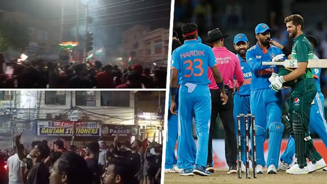 Asia Cup 2023: Video of fireworks, celebrations in J&K after India's win over Pakistan goes viral WATCH Asia Cup 2023: Video of fireworks, celebrations in J&K after India's win over Pakistan goes viral WATCH