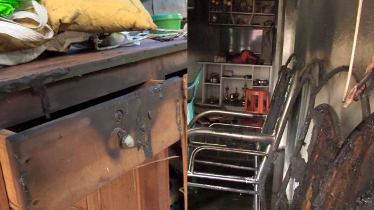 പെൺകുട്ടിയെ നിരന്തരം ശല്യം ചെയ്തത് ചോദ്യം ചെയ്തതിന് പ്രതികാരം; പുലർച്ചെയെത്തി വീടിന് തീവെച്ച് യുവാവ് പെൺകുട്ടിയെ നിരന്തരം ശല്യം ചെയ്തത് ചോദ്യം ചെയ്തതിന് പ്രതികാരം; പുലർച്ചെയെത്തി വീടിന് തീവെച്ച് യുവാവ്