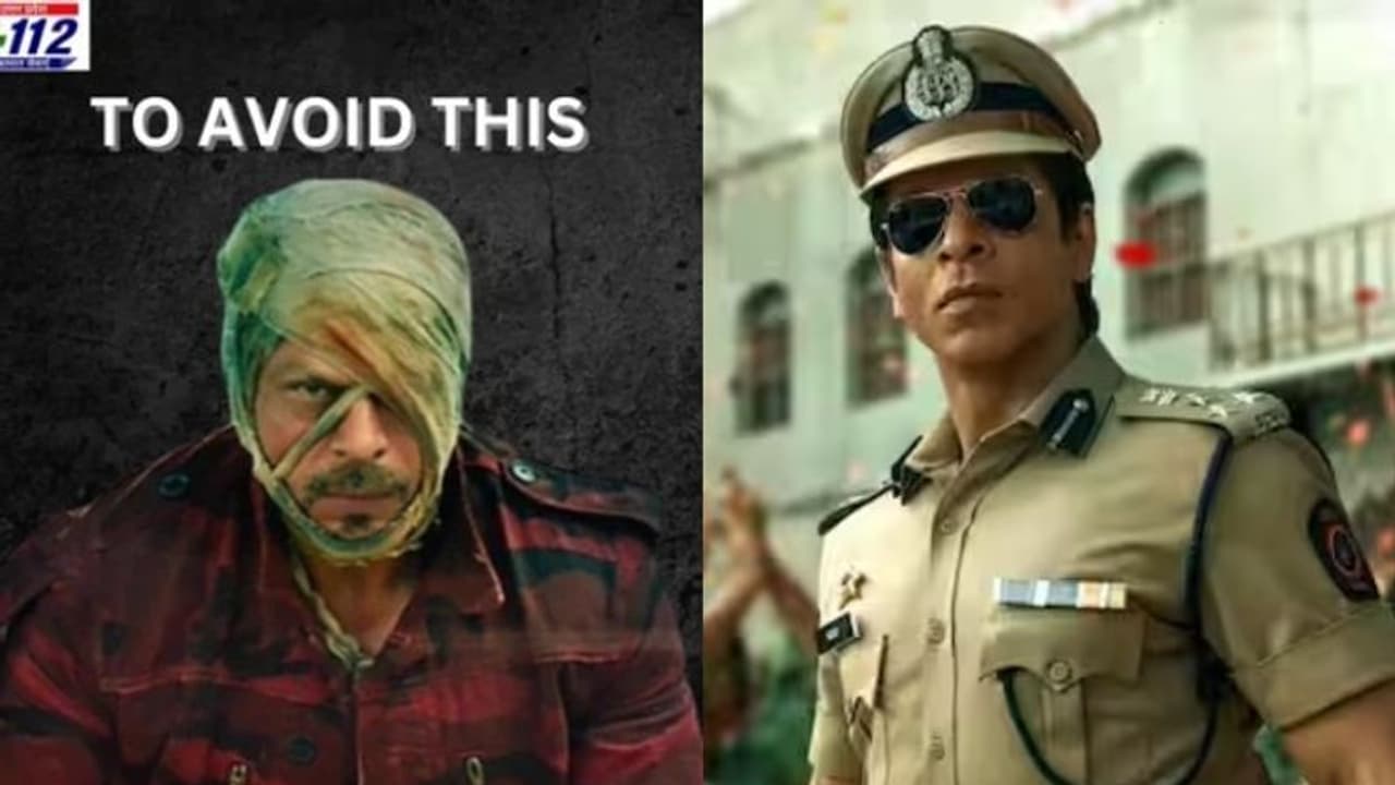 'ഇത് ഒഴിവാക്കാന്'; 'ജവാനെ' പരസ്യത്തിലെടുത്ത് യുപി പൊലീസ്; സോഷ്യല് മീഡിയയില് വൈറല് 'ഇത് ഒഴിവാക്കാന്'; 'ജവാനെ' പരസ്യത്തിലെടുത്ത് യുപി പൊലീസ്; സോഷ്യല് മീഡിയയില് വൈറല്