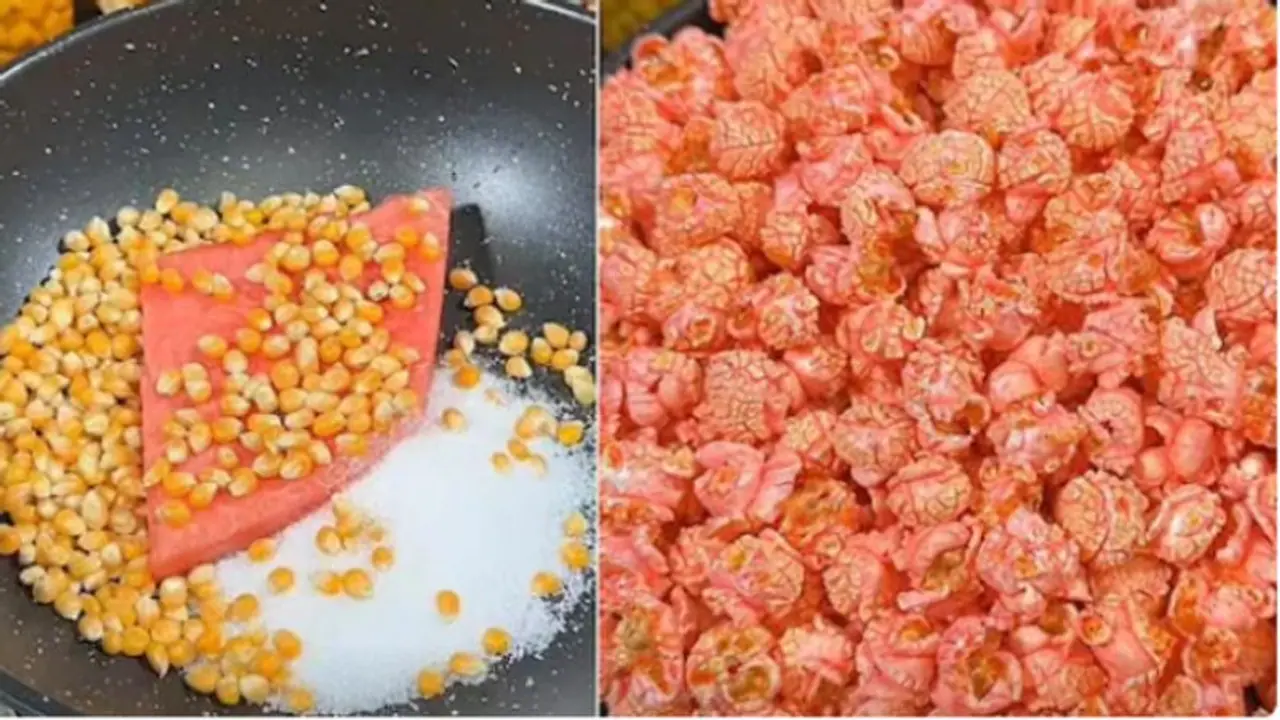 ഇതാണത്രേ തണ്ണിമത്തൻ പോപ്കോൺ; 'അയ്യോ വേണ്ടായേ' എന്ന് സോഷ്യല് മീഡിയ ഇതാണത്രേ തണ്ണിമത്തൻ പോപ്കോൺ; 'അയ്യോ വേണ്ടായേ' എന്ന് സോഷ്യല് മീഡിയ