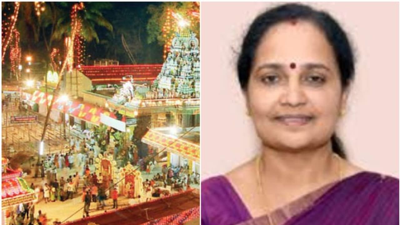 ക്ഷേത്ര ട്രസ്റ്റിന്‍റെ ചരിത്രത്തിലാദ്യം, ഭരണസമിതിയുടെ പ്രസിഡന്‍റ് 'സ്ത്രീ രത്നം'; ആറ്റുകാലിൽ ചരിത്രമെഴുതി ശോഭ