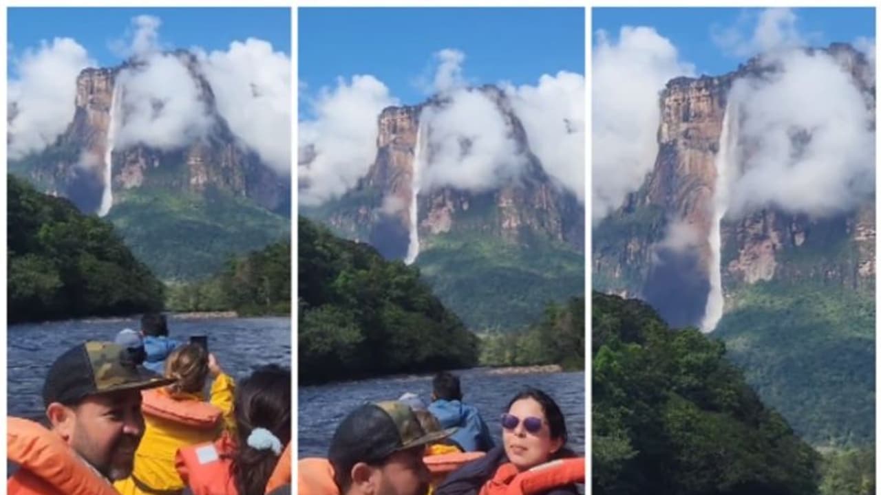 'ഇതോ ആകാശ ഗംഗ'; ഏഞ്ചൽ വെള്ളച്ചാട്ടത്തിന്റെ വിസ്മയപ്പെടുത്ത വീഡിയോ വീണ്ടും വൈറല് ! 'ഇതോ ആകാശ ഗംഗ'; ഏഞ്ചൽ വെള്ളച്ചാട്ടത്തിന്റെ വിസ്മയപ്പെടുത്ത വീഡിയോ വീണ്ടും വൈറല് !