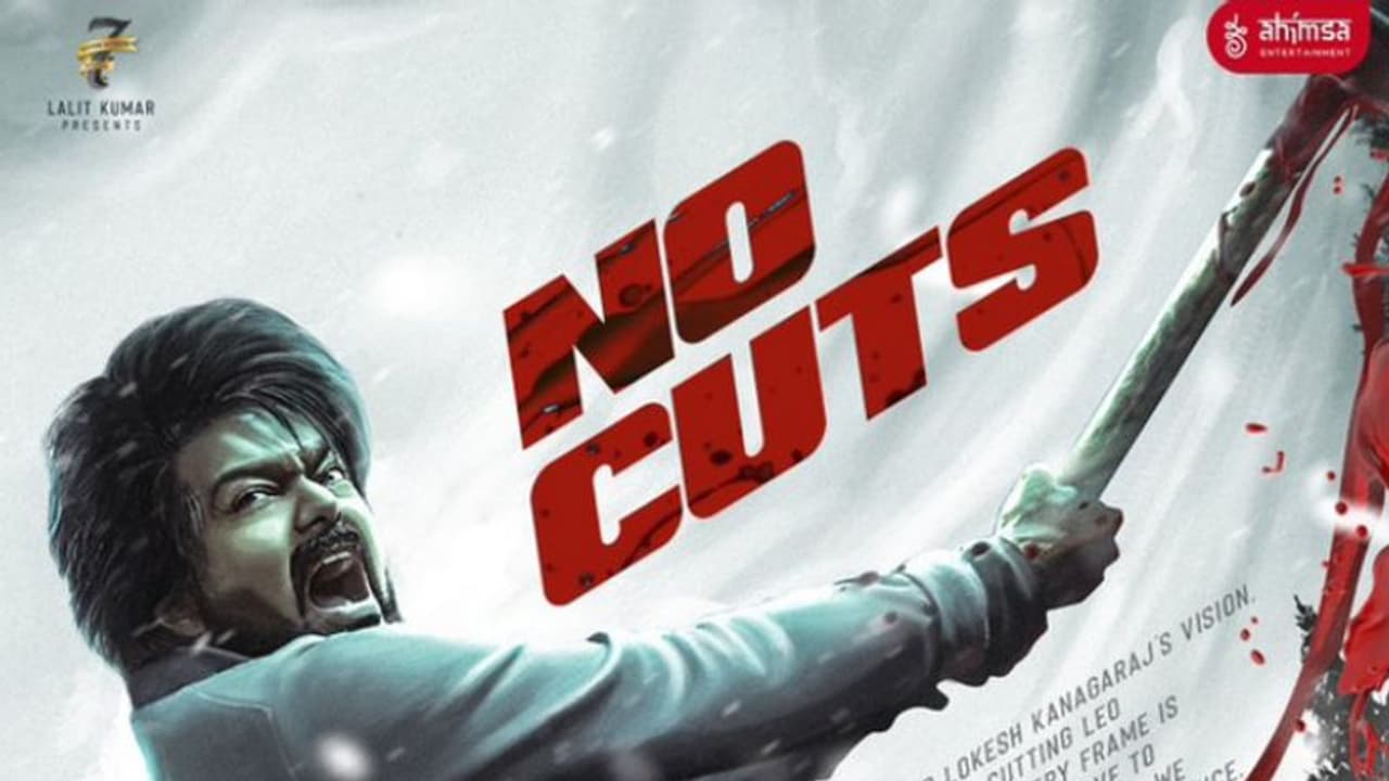 'കട്ടുകളില്ലാതെ വിജയ്‍യുടെ ലിയോ കാണാനാകും', ഇതാ വമ്പൻ പ്രഖ്യാപനവുമായി വിതരണക്കാര്‍