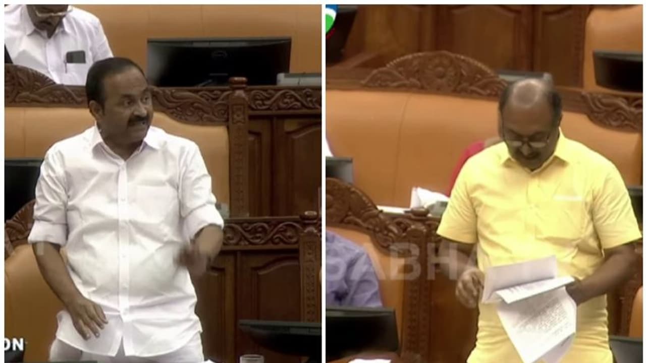 സാമ്പത്തിക പ്രതിസന്ധിയിലെ അടിയന്തര പ്രമേയം: പ്രതിപക്ഷത്തിന് നന്ദിയെന്ന് ധനമന്ത്രി, ഇറങ്ങിപ്പോയി പ്രതിപക്ഷം സാമ്പത്തിക പ്രതിസന്ധിയിലെ അടിയന്തര പ്രമേയം: പ്രതിപക്ഷത്തിന് നന്ദിയെന്ന് ധനമന്ത്രി, ഇറങ്ങിപ്പോയി പ്രതിപക്ഷം