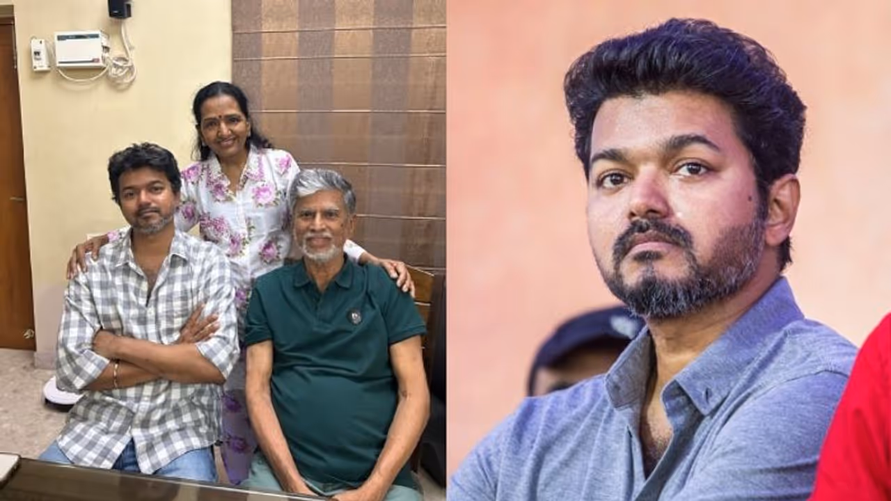 യുഎസില് നിന്നെത്തി വിജയ്, ആദ്യം എത്തിയത് ആശുപത്രിയിലുള്ള അച്ഛനെ കാണാന് യുഎസില് നിന്നെത്തി വിജയ്, ആദ്യം എത്തിയത് ആശുപത്രിയിലുള്ള അച്ഛനെ കാണാന്