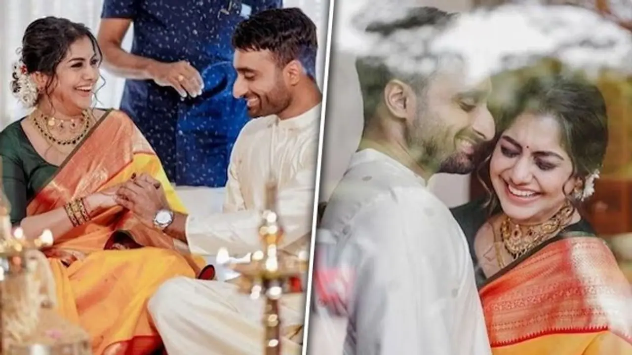 Who is Meera Nandan? Malayalam actress gets engaged to Sreeju (Photos)