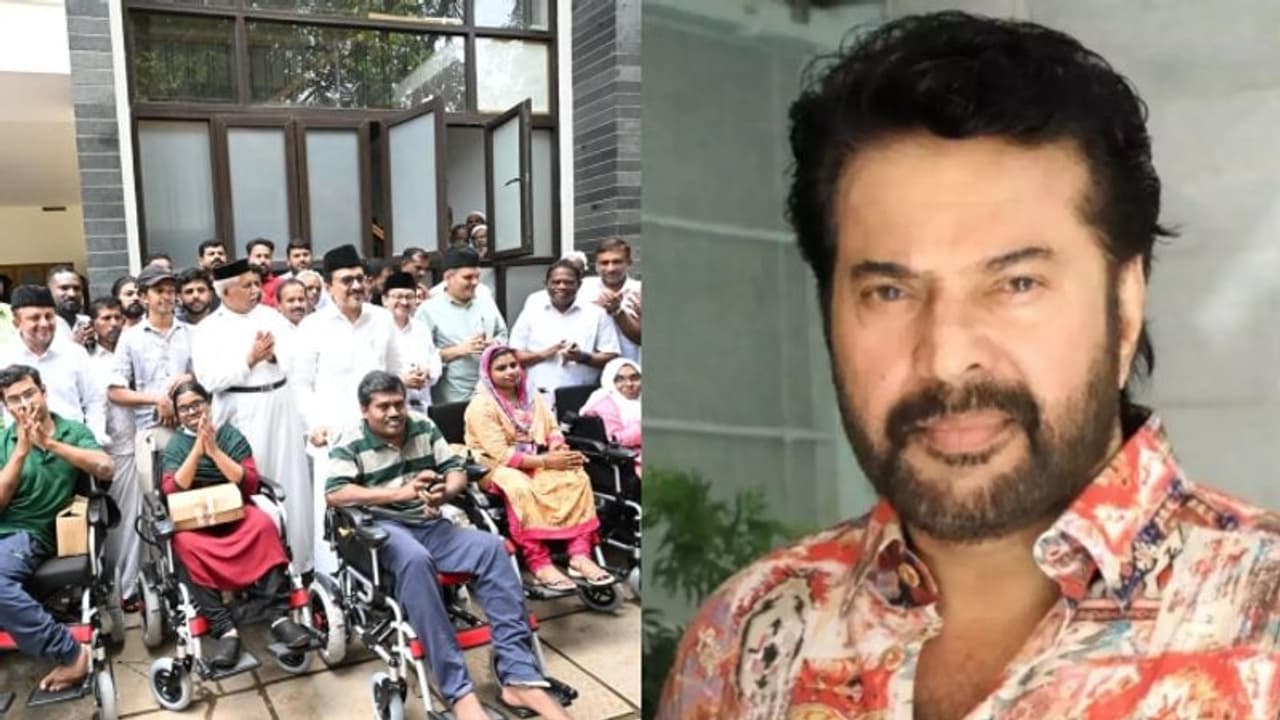 ഭിന്നശേഷിക്കാർക്ക് സഹായഹസ്‍തവുമായി മമ്മൂട്ടി; ഇലക്ട്രിക് വീൽചെയര്‍ വിതരണം മലപ്പുറത്തും